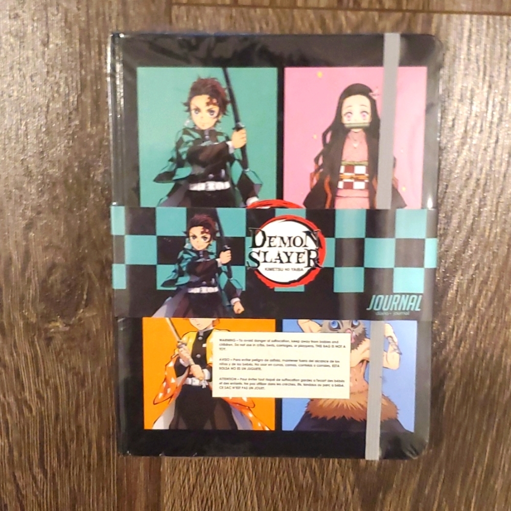 Demon Slayer Group Notebook Journal - Brand New